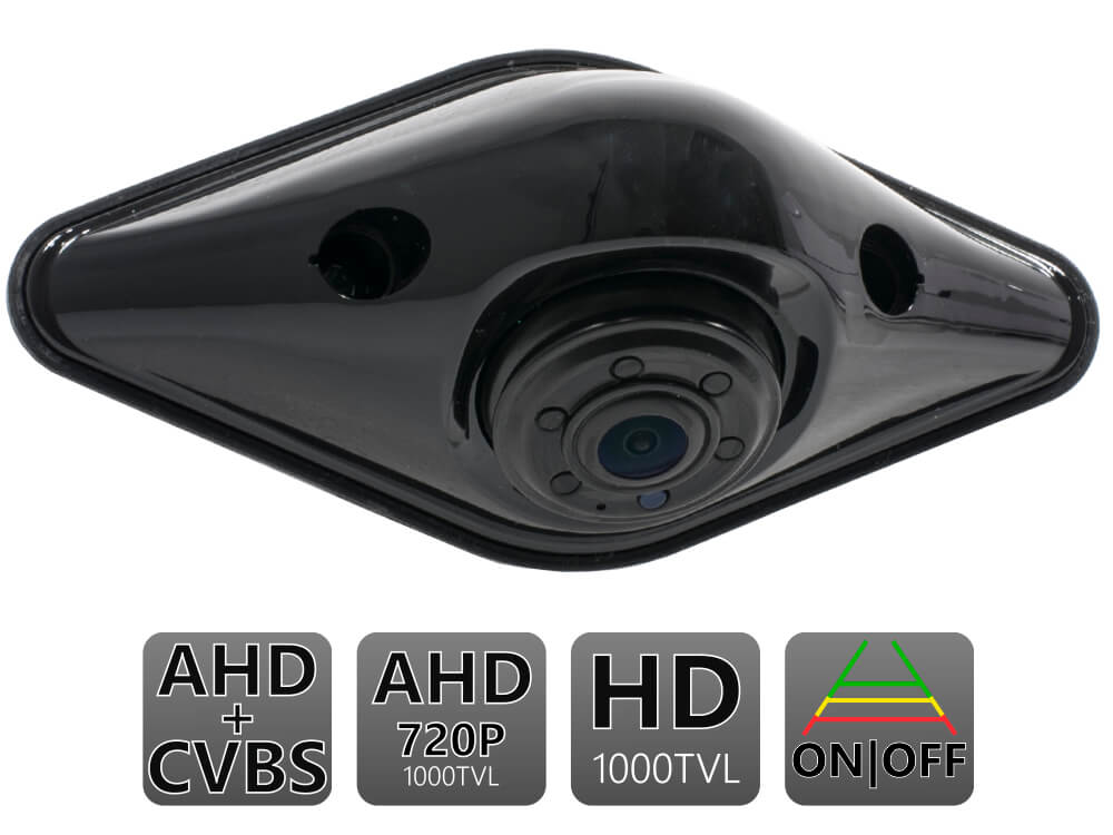 Универсальная накладная камера заднего вида AVS325CPR (213 AHD/CVBS)