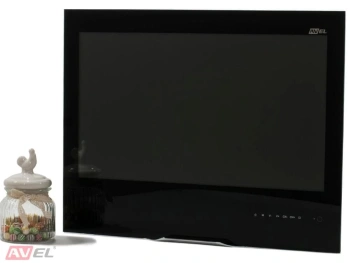 Встраиваемый Smart телевизор для кухни AVS240KS (Black) с подъемным механизмом KESSEBOHMER FREEslide Q3us
