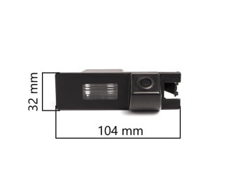 CCD штатная камера заднего вида с динамической разметкой AVS326CPR (068) для автомобилей CHEVROLET/ HUMMER/ OPEL