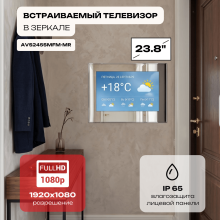 Smart телевизор в зеркале AVS245SMFM-MR
