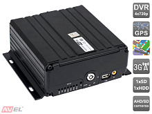 Четырёхканальный AHD видеорегистратор AVS510DVR с 3G и GPS