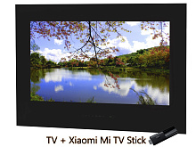 Smart телевизор AVS275SM (черная рамка) + Xiaomi Mi TV Stick