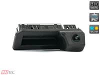 Штатная HD камера заднего вида с омывателем AVS327CPR (192W) для автомобилей AUDI/ SKODA/ VOLKSWAGEN