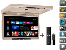 Потолочный монитор на Android AVS2230MBE + Xiaomi Mi TV Stick + AV1252DC