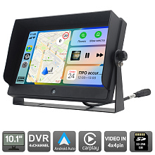 Парковочный монитор 10,1" для грузовиков и автобусов AVS1015DVR