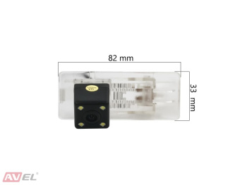 CMOS ECO LED штатная камера заднего вида AVS112CPR (124) для автомобилей LADA/ NISSAN/ RENAULT