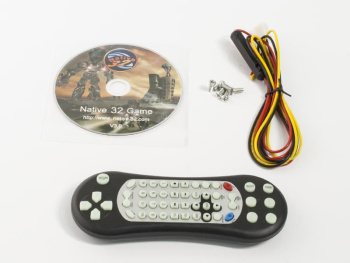 Потолочный монитор 15,6" со встроенным DVD плеером AVS1520T (черный)