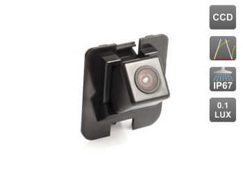 CCD штатная камера заднего вида с динамической разметкой AVS326CPR (#054) для автомобилей MERCEDES-BENZ