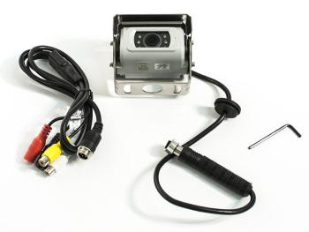 CCD камера заднего вида AVS656CPR с автоматической шторкой, автоподогревом, ИК-подсветкой и встроенным микрофоном