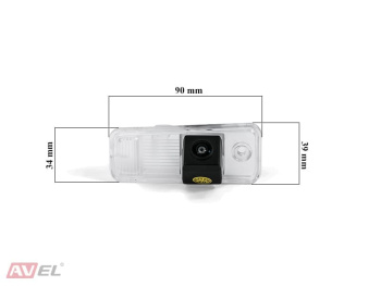 Штатная HD камера заднего вида AVS327CPR (029) для автомобилей HYUNDAI