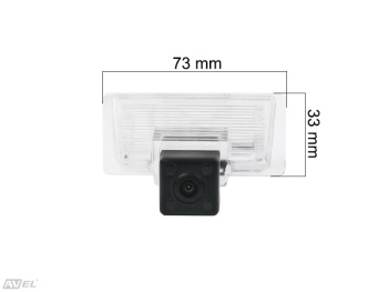 CMOS ИК штатная камера заднего вида AVS315CPR (064) для автомобилей INFINITI/ NISSAN/ SUZUKI