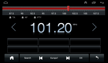 Магнитола AVS105AN (200) на Android для автомобилей Lada Vesta