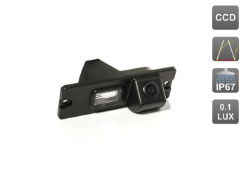 CCD штатная камера заднего вида с динамической разметкой AVS326CPR (061) для автомобилей MITSUBISHI