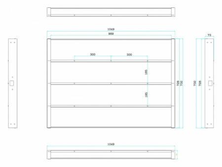 Ultra HD (4K) LED телевизор в зеркале AVS435SM (Magic Mirror)