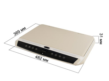 Потолочный монитор 17,3" со встроенным Full HD медиаплеером AVS1750MPP (бежевый)