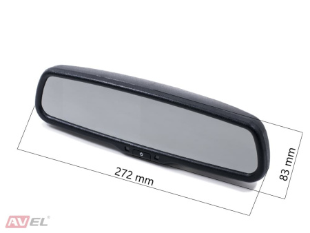 Зеркало заднего вида AVS0458BM с монитором