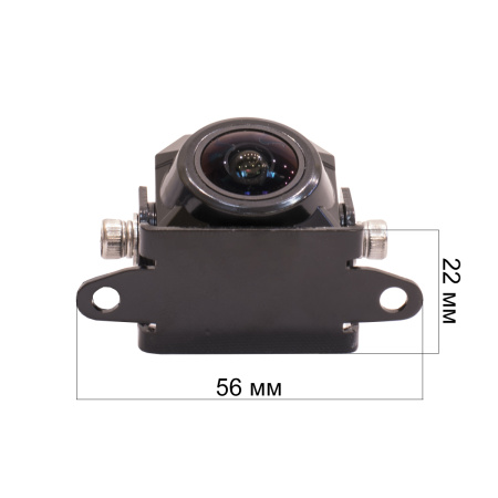 AHD камера заднего вида AVS508CPR с подогревом для грузовых автомобилей и автобусов