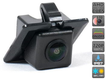 Штатная камера заднего вида AVS327CPR (096 AHD/CVBS) с переключателем HD и AHD для автомобилей LEXUS/ TOYOTA