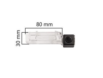 CCD штатная камера заднего вида с динамической разметкой AVS326CPR (075) для автомобилей SMART