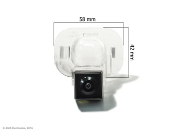 CCD штатная камера заднего вида с динамической разметкой AVS326CPR (031) для автомобилей HYUNDAI/ KIA