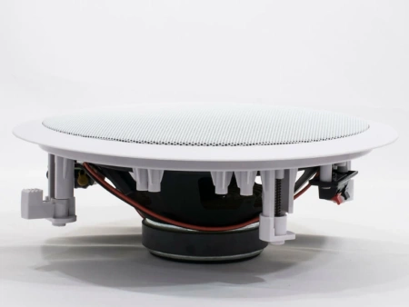 Комплект из двух потолочных динамиков, усилителя и акустического кабеля AVS135 + 2xAV807CS + AV10AC