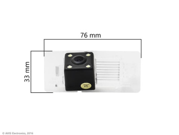 CMOS ECO LED штатная камера заднего вида AVS112CPR (134) для автомобилей AUDI/ SEAT/ SKODA/ VOLKSWAGEN