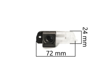 CCD штатная камера заднего вида с динамической разметкой AVS326CPR (053) для автомобилей MERCEDES-BENZ