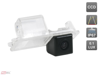 CCD штатная камера заднего вида с динамической разметкой AVS326CPR (101) для автомобилей PORSCHE/ SEAT/ VOLKSWAGEN