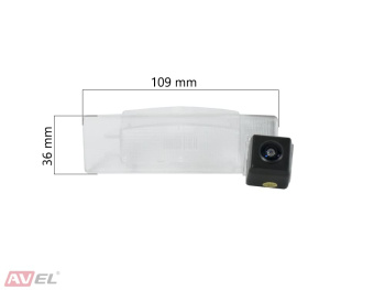 Штатная HD камера заднего вида AVS327CPR (035) для автомобилей HYUNDAI/ KIA