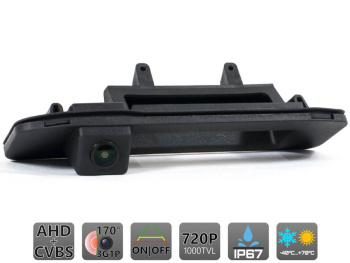 Штатная камера заднего вида AVS327CPR (#129 AHD/CVBS) с переключателем HD и AHD для автомобилей MERCEDES-BENZ