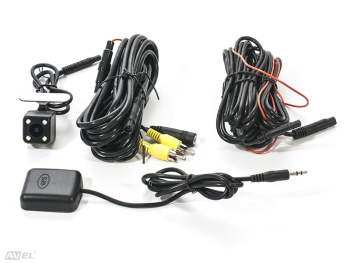 Штатный двухканальный автомобильный Ultra HD (1296P) видеорегистратор  с GPS AVS400DVR (#108) для AUDI