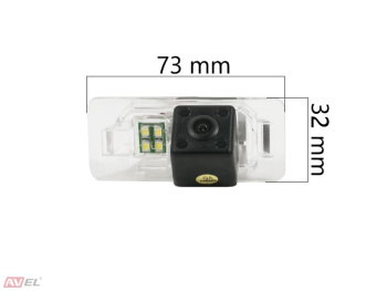 CMOS ИК штатная камера заднего вида AVS315CPR (007) для автомобилей BMW