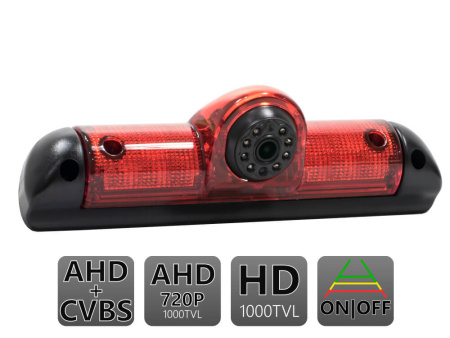 Штатная камера заднего вида в стоп-сигнале AVS325CPR157 с переключателем HD и AHD для автомобилей CITROEN/ FIAT/ PEUGEOT