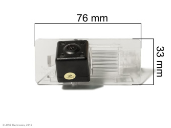 CMOS ИК штатная камера заднего вида AVS315CPR (134) для автомобилей AUDI/ SEAT/ SKODA/ VOLKSWAGEN