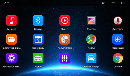 Универсальная магнитола 2DIN AVS070AN (009) на Android