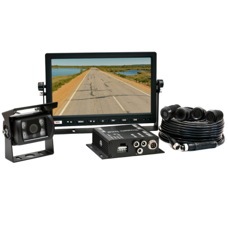 Комплект для парковки грузового транспорта AVS4711TM (AHD/CVBS) + AVS407CPR01 + PS-06V + 2 x AVS20CC 4pin