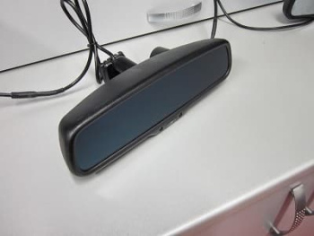Электрохромное зеркало заднего вида AVS0488DVR (AUTO DIMMING) со встроенным видеорегистратором и монитором 4.3"