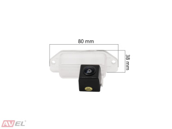 Штатная HD камера заднего вида AVS327CPR (059) для автомобилей MITSUBISHI