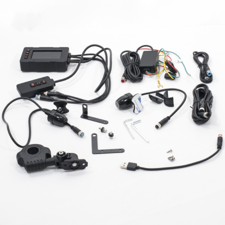 Двухканальный видеорегистратор AVS325DVR для мотоцикла