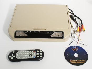 Потолочный монитор 13,3" со встроенным DVD плеером AVS440T (бежевый)