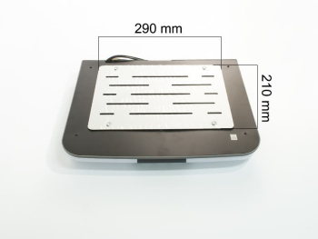 Потолочный монитор 15,6" со встроенным DVD плеером AVS1520T (серый)