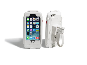 Водонепроницаемый чехол/ держатель для iPhone 6/6S на велосипед и мотоцикл DRC6IPHONE (белый)