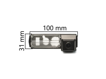 CCD штатная камера заднего вида с динамической разметкой AVS326CPR (058) для автомобилей MITSUBISHI