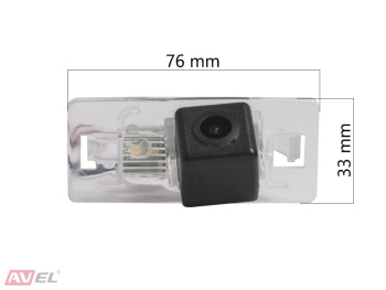 CMOS штатная камера заднего вида AVS110CPR (#001) для автомобилей AUDI/ SEAT/ SKODA/ VOLKSWAGEN