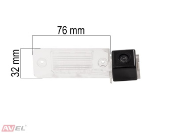 CMOS штатная камера заднего вида AVS312CPR (104) для автомобилей PORSCHE/ VOLKSWAGEN