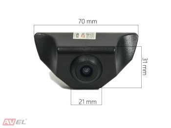 Универсальная камера переднего вида AVS307CPR (105 НD)