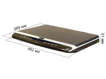 Потолочный монитор 17,3" со встроенным Full HD медиаплеером AVS1750MPP (серый)
