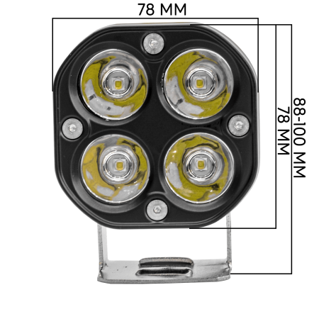 Фара светодиодная, прожектор дальнего света AV03LED