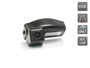CCD штатная камера заднего вида с динамической разметкой AVS326CPR (045) для автомобилей MAZDA