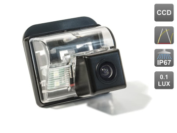 CCD штатная камера заднего вида с динамической разметкой AVS326CPR (044) для автомобилей MAZDA